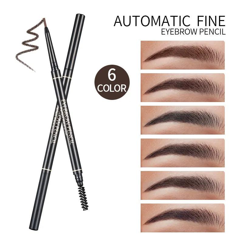 Precision Brow Styler: Waterproof Automatic Eyebrow Pencil - Effortless, Professional, Long-Lasting