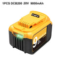 High-Capacity Dewalt 20V 9000mAh Li-ion Battery For Tools