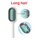 Cat Grooming Brush: Professional Pet Hair Remover & Massage Comb  ourlum.com Green Long  