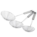 Stainless Steel Oval Skimmer Colander Eco-Friendly Strainer