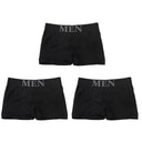 3Pcs/Lot Men's Panties Underwear Boxers Breathable Shorts Set