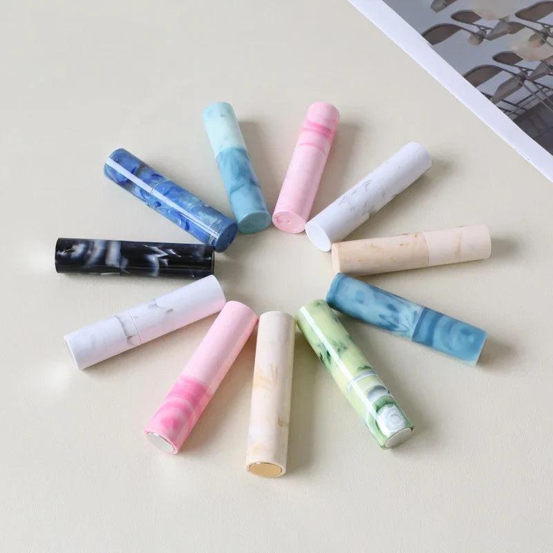 10ml Marble Perfume Bottle Ink Pattern Spray Refillable Bottling Portable Mini Atomizer Liquid Container For Cosmetics  ourlum.com   