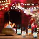 EUQEE Holiday Essential Oil Gift Set Festive Scents for Diffusers