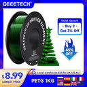 GEEETECH 1kg 1.75mm PETG Filament Fast Shipping Options