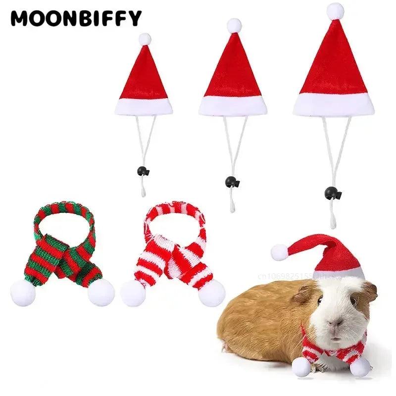 Christmas Pet Costume Set: Adorable Outfits for Small Animals  ourlum.com   