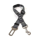 Dog Car Safety Harness: Adjustable Reflective Nylon Seatbelt for Pet Travel  ourlum.com gray  