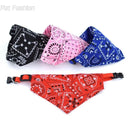 Pet Dog Bandana Collar with Leather Accessories: Cute Design, Quality Assurance, All Seasons.  ourlum.com   