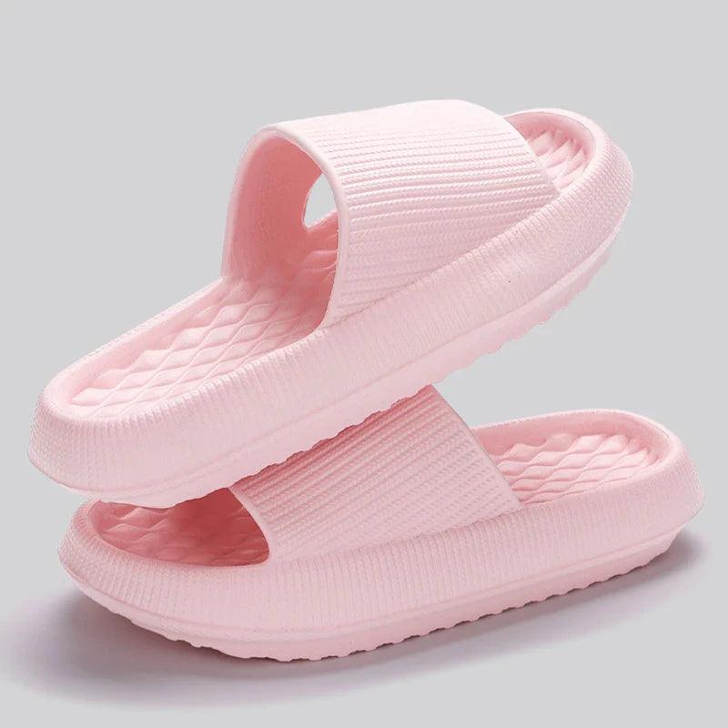 Cloud Comfort Women's Stylish EVA Platform Slippers: Summer Footwear  ourlum.com   