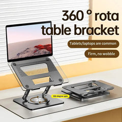 LS652 Laptop Stand: Portable Aluminium Tablet Holder with Cooling Bracket