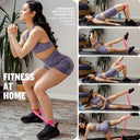 Versatile Resistance Loop Bands for Home Workouts Set