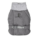 Cozy Luxury Winter Jacket for Dogs: Waterproof, Padded, Warm & Reflective  ourlum.com Gray 3XL 