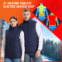 TODWARM Heated Vest 21 Areas Jacket for Men and Women 6XL