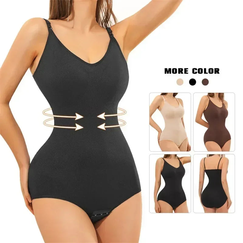 Sexy Shapewear Bodysuits for Women - Tummy Control & Push-Up Support