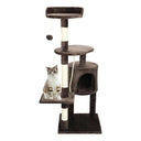 Cat Tree Multi-Level Tower Condo Scratching Post Dark Brown