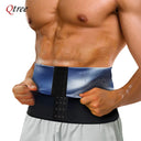 Qtree Mens Abdomen Reducer Fitness Sweat Trimmer Belt