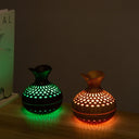 Wood Grain USB Aroma Diffuser Humidifier 300ml with LED Lights