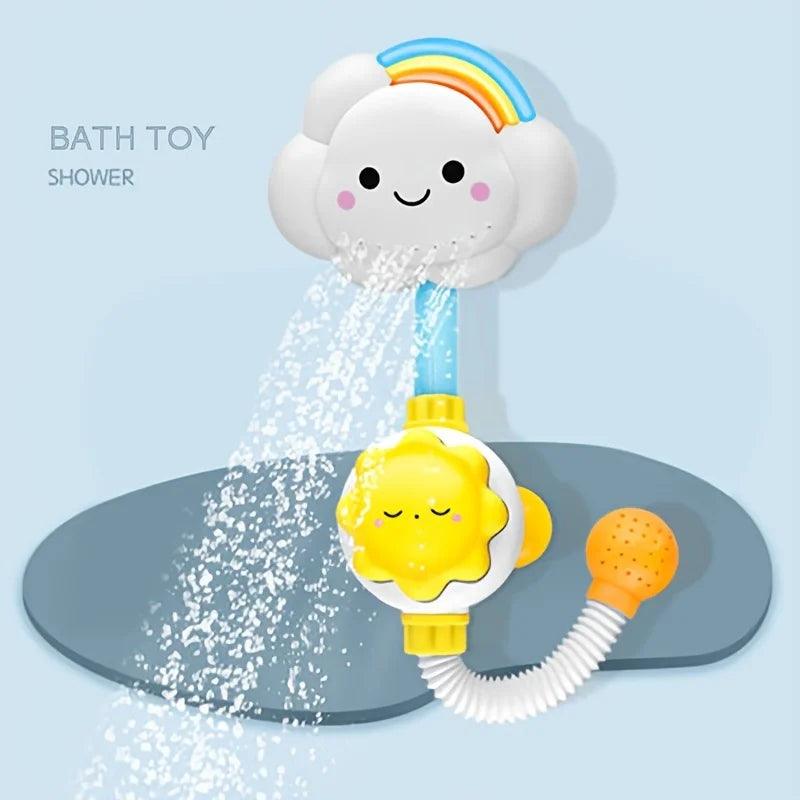 Cute Clouds & Flowers Bath Toy: Interactive Water Play for Kids  ourlum.com   