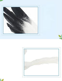 1pc Simulated Feather Seagulls Bird Figurines for Home Decor