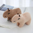 Capybara Plush Toy Keychain Bag Charm Stylish Animal Accessory