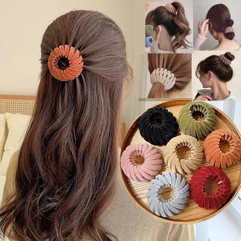 Bird's Nest Hair Clip Set: Effortless Elegance for Stylish Women