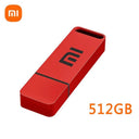 High-Speed 2TB XIAOMI USB 3.1 Flash Drive with Waterproof Metal Design  ourlum.com Red 512GB  