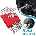 8/11 Piece Hex L-Wrench Short Arm Tool Set Portable Pocket