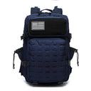 50L Tactical Backpack Bag Hunting MOLLE Backpack GYM For Men EDC Outdoor Hiking Rucksack Witch 2 Bottle Holders  ourlum.com Navy brazil 