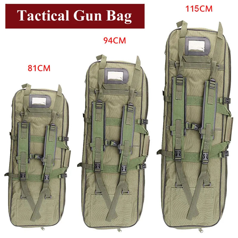 81cm 94cm 115cm Tactical Hunting Bag Army Airsoft Rifle Square Carry Bag With Shoulder Strap Gun Protection Case Nylon Backpack  ourlum.com   