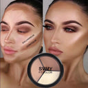 Radiant Concealer and Highlighter Palette for Flawless Complexion and Long-lasting Coverage