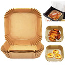 Air Fryer Parchment Paper Liners - Pack of 50/100 - Oil-Proof Non-Stick Mats for Oven Baking  ourlum.com   