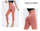 Seamless High Waist Nude Yoga Pants Women's Hip Lifting Fitness