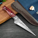 Professional Stainless Steel Boning Knife with Rosewood Handle