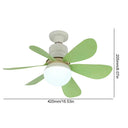 Modern Ceiling Fanlight 30W Low Profile Fans for Home