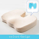 U-Shaped Memory Foam Gel Seat Cushion for Comfort at Home