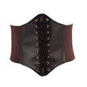 Women's High Waist Leather Corset Belt Slimming Shapewear