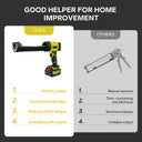 Wireless Dewalt Electric Caulking Gun Adjustable Speed LED Light