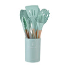 12-Piece Eco-Friendly Non-Stick Silicone Kitchen Utensils Set