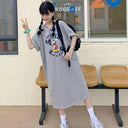 Mickey Mouse Cartoon Women's Dress Fun Stylish Summer Trend