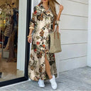 Boho Printed Maxi Dress for Stylish Women's Spring Fashion