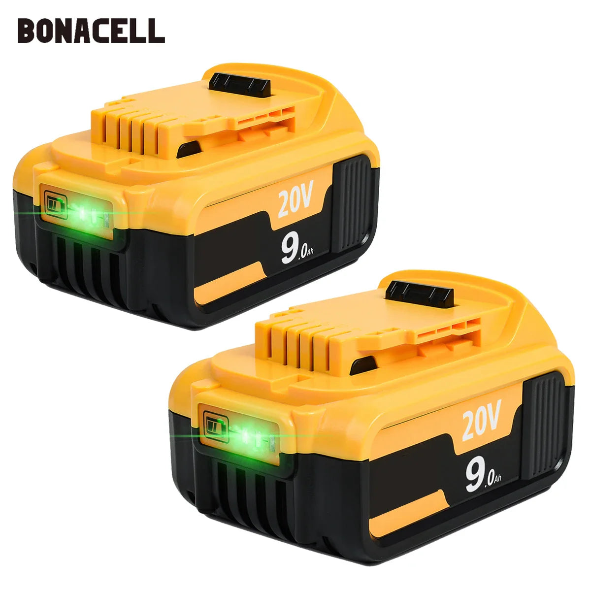 20V 9.0Ah MAX Lithium Battery for Dewalt DCB200 Series - High Performance & Safety