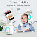 Mini Portable Label Sticker Printer Travel-Friendly HD Printing