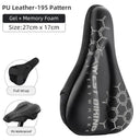 Gel Memory Foam Bike Seat Cover - Comfortable and Waterproof