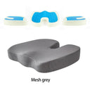 U-shaped Gel Memory Foam Travel Cushion for Tailbone Relief