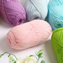 40-50g 4ply Milk Cotton Knitting Yarn For Crochet Craft