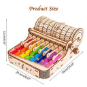 DIY 3D Wooden Xylophone Creative Musical Toy for Kids