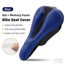 Comfortable Soft Gel Memory Foam Bicycle Seat Cover - 6 Colors