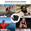 Gym Gloves Fingerless Anti-Slip Shock-Absorbing Sports Gloves