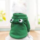 Cute Fruit Dog Clothes for Small Dogs Warm Hoodies Fleece