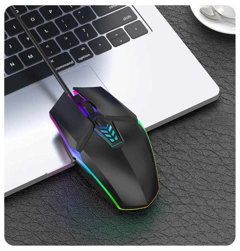 Ultimate Precision Gaming Mouse: Silently Powerful & Customizable  ourlum.com   