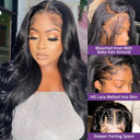 Luxurious Body Wave Brazilian Human Hair Lace Front Wig